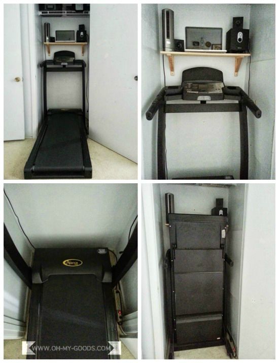 Treadmill in Bedroom